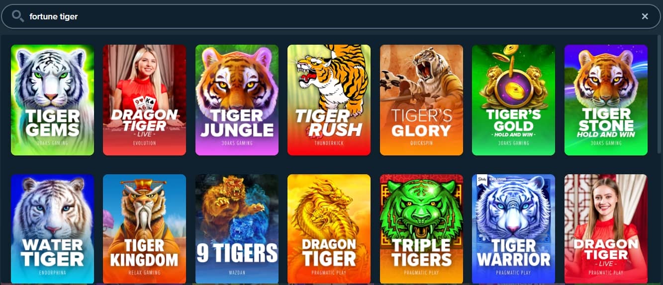 Fortune tiger Stake slots